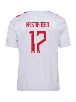 Danska Victor Kristiansen #17 Gostujuci Dres EP 2024 Kratak Rukavima Danska Victor Kristiansen #17 Gostujuci Dres EP 2024 Kratak Rukavima